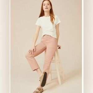Free Assembly The Original 90's Straight Pink Pants - NWT Size 6